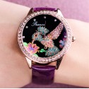 Ceas Prance Hummingbird Piele naturală