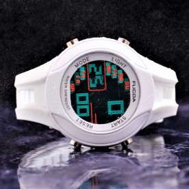Унисекс часовник Fucda Sport 239 White