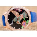 Часовник Prance Hummingbird Естествена кожа Blue