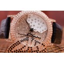 Ceas Prance Butterfly piele naturală