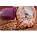 Ceas Prance Butterfly piele naturală