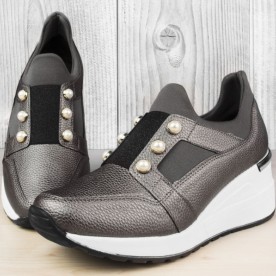 Pantofi de damă Eliza Platinum
