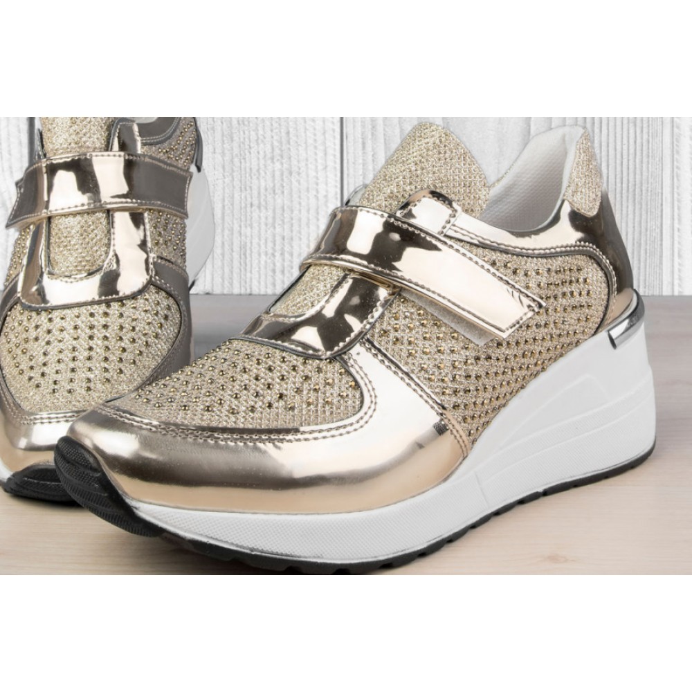 Pantofi de damă Disco Gold