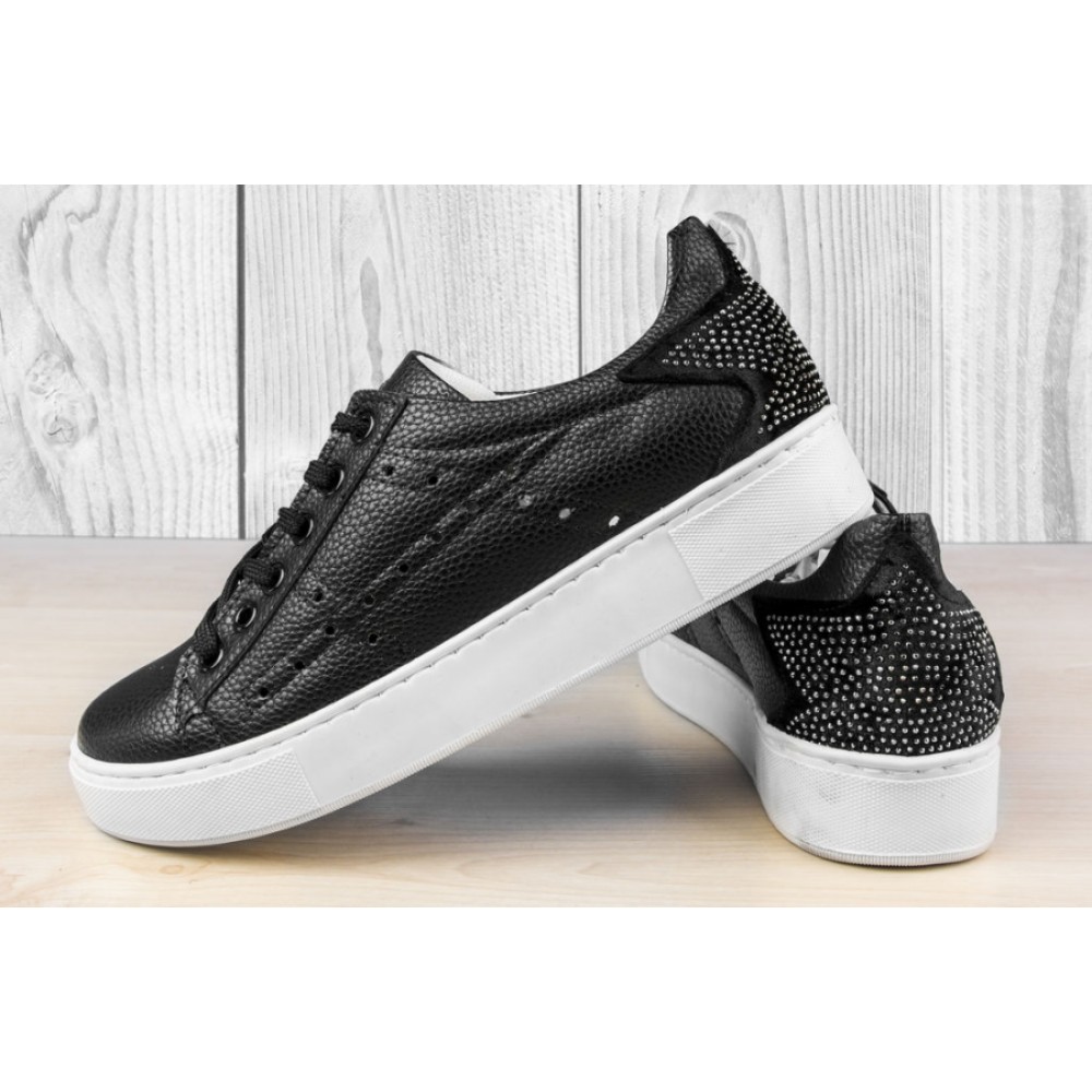 Pantofi sport dama Cler Auriu, Negru