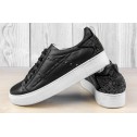 Pantofi sport dama Cler Auriu, Negru