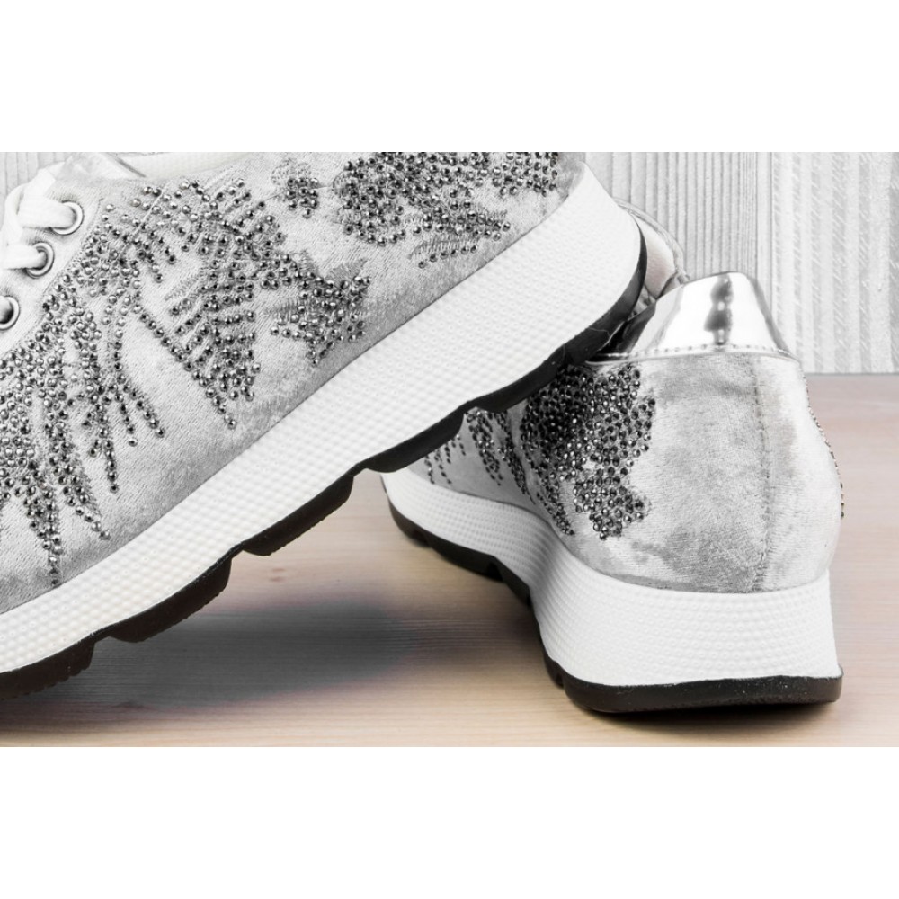 Pantofi de damă Grey Plush