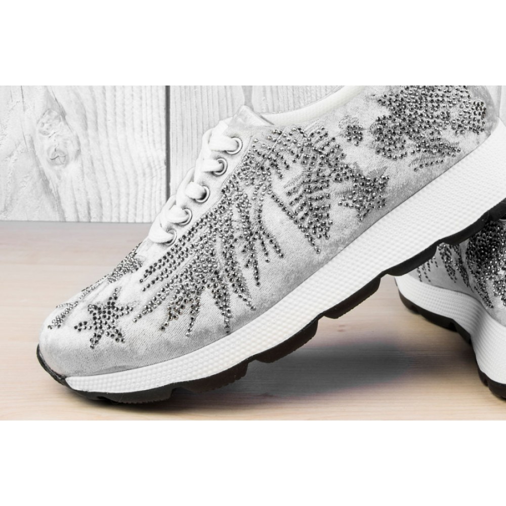 Pantofi de damă Grey Plush