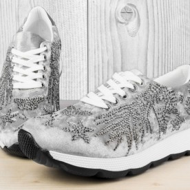 Pantofi de damă Grey Plush