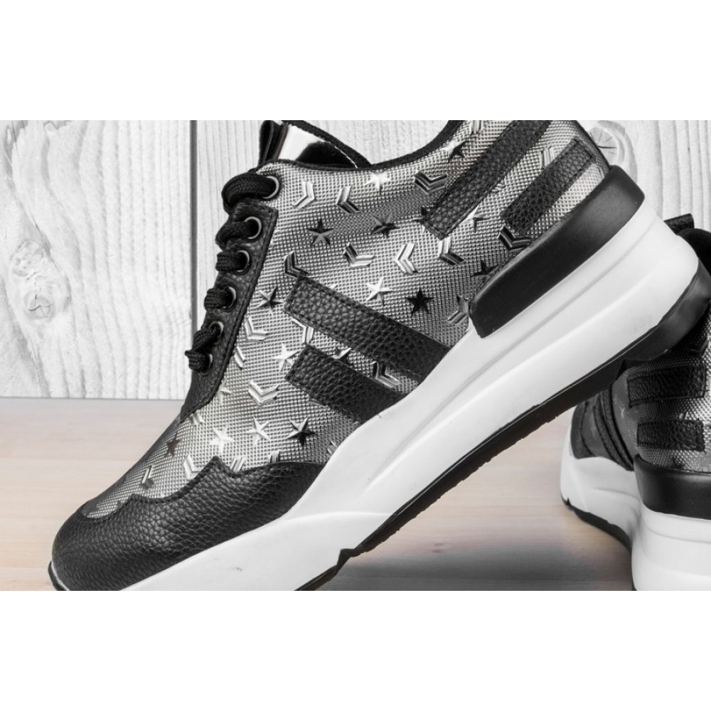 Дамски обувки Stripes & Stars Black