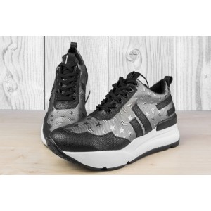 Дамски обувки Stripes & Stars Black