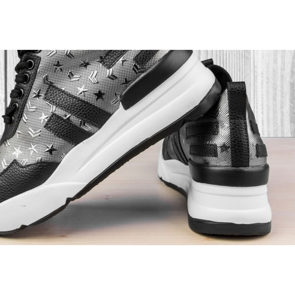 Дамски обувки Stripes & Stars Black