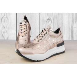 Дамски обувки Stripes & Stars Gold s332_12