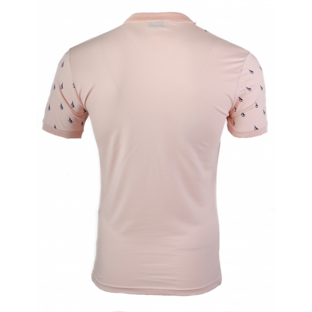 Slimfit Мъжка поло пике тениска с яка 1276_10