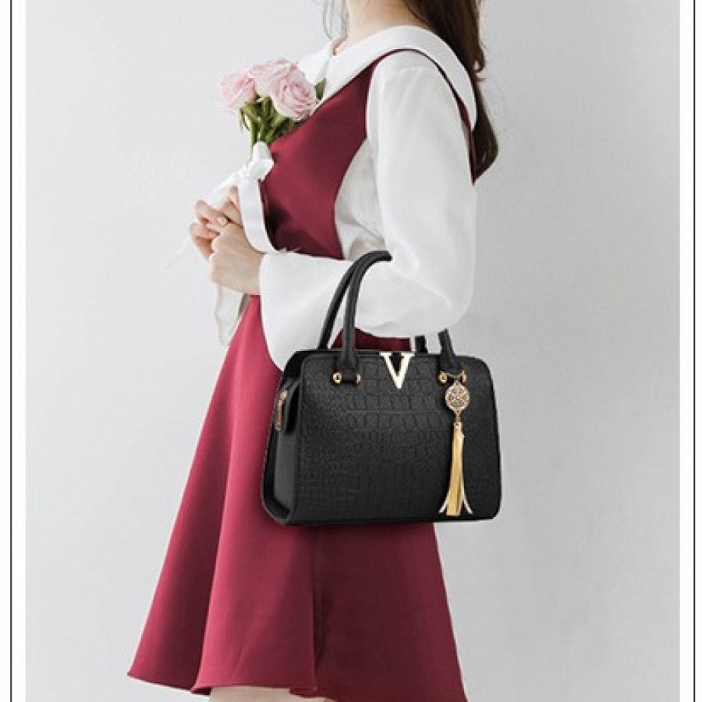 Geanta dama Crystal Black