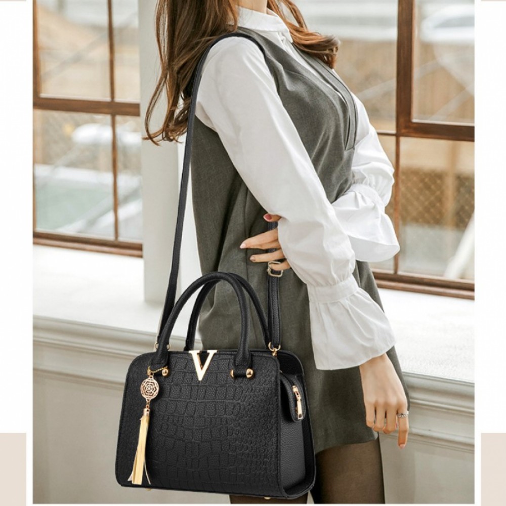 Geanta dama Crystal Black