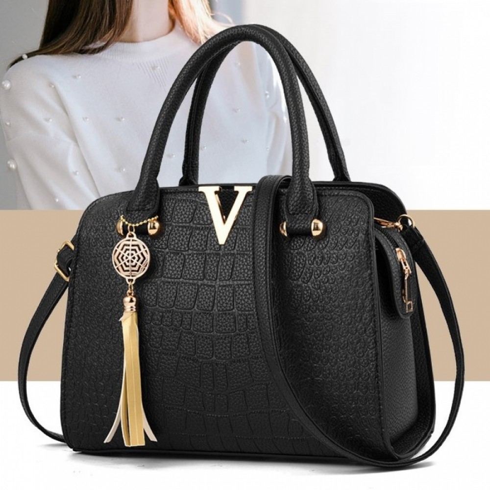 Geanta dama Crystal Black