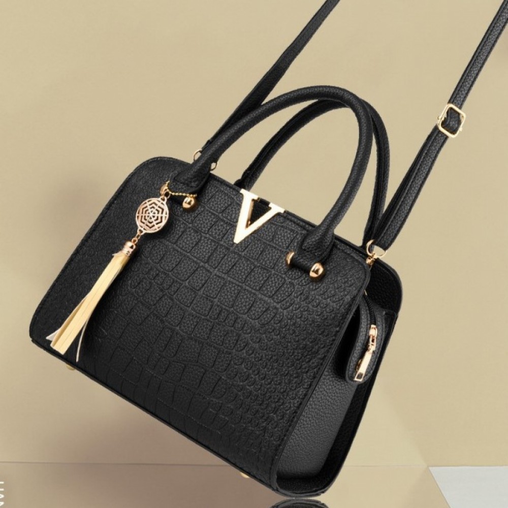 Geanta dama Crystal Black
