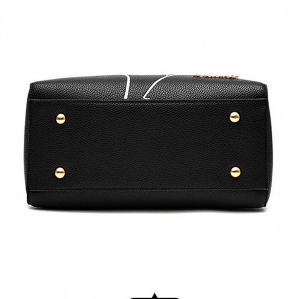 Geanta dama Flowers Black
