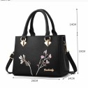 Geanta dama Flowers Black