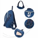 Rucsac de dama B780, 2 in 1, Bej