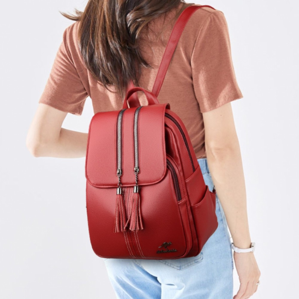 Rucsac dama B947, Rosu