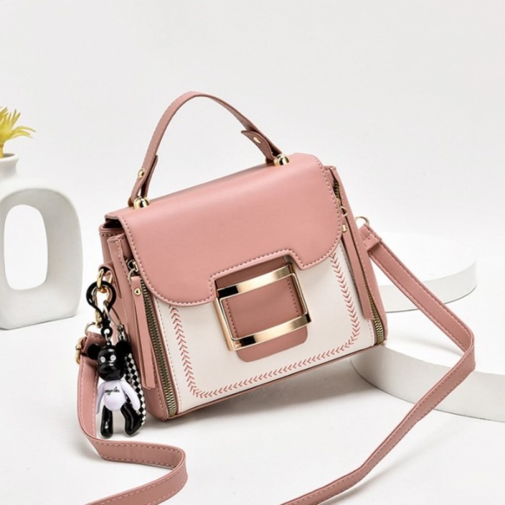 Малка дамска чанта Dorsey Pink