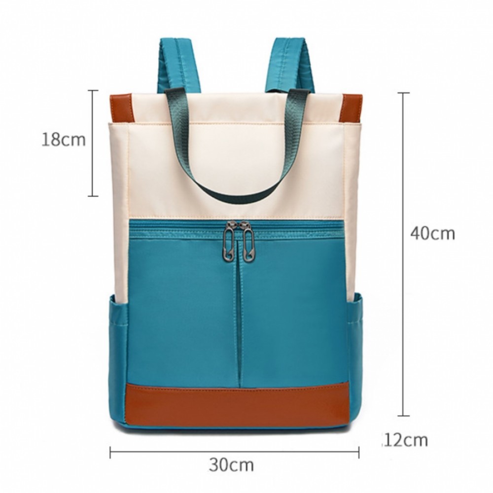 Rucsac dama, de tip geanta, B957,Negru