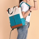 Rucsac dama, de tip geanta, B957,Negru