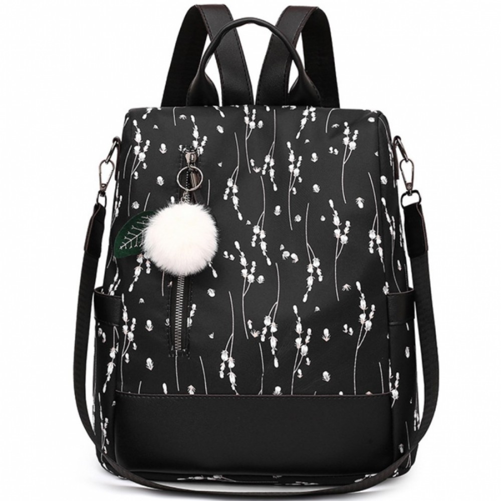 Rucsac dama, de tip geanta B970, Negru