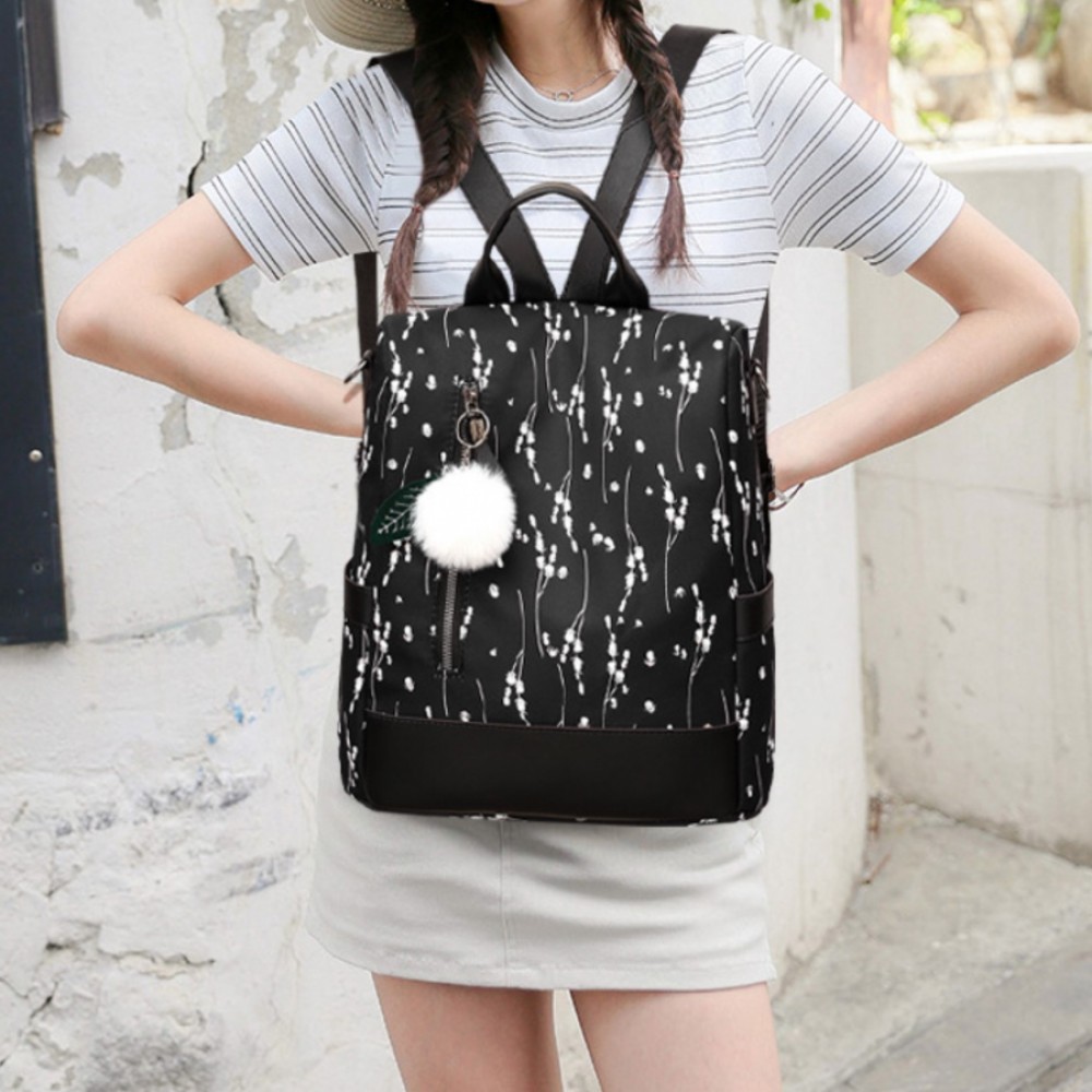 Rucsac dama, de tip geanta B970, Negru