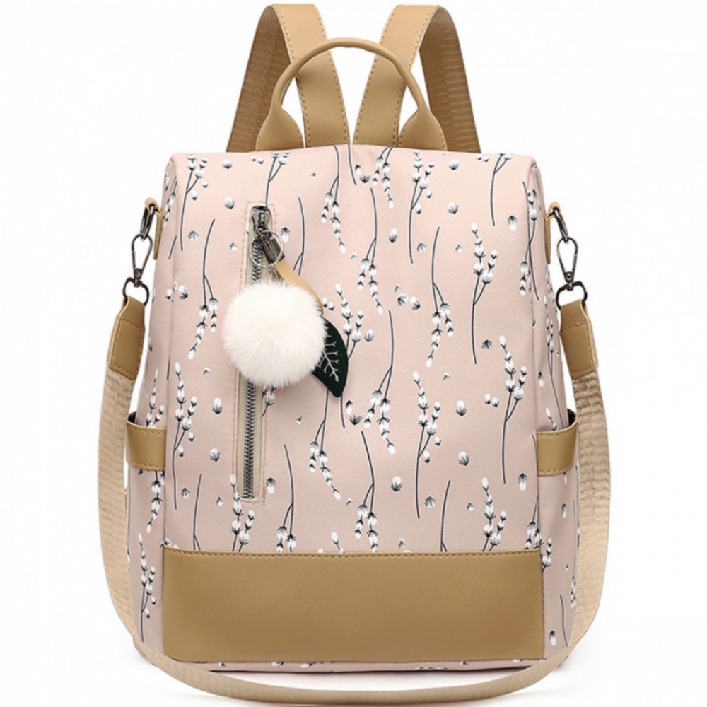 Rucsac dama, de tip geanta B970, Bej