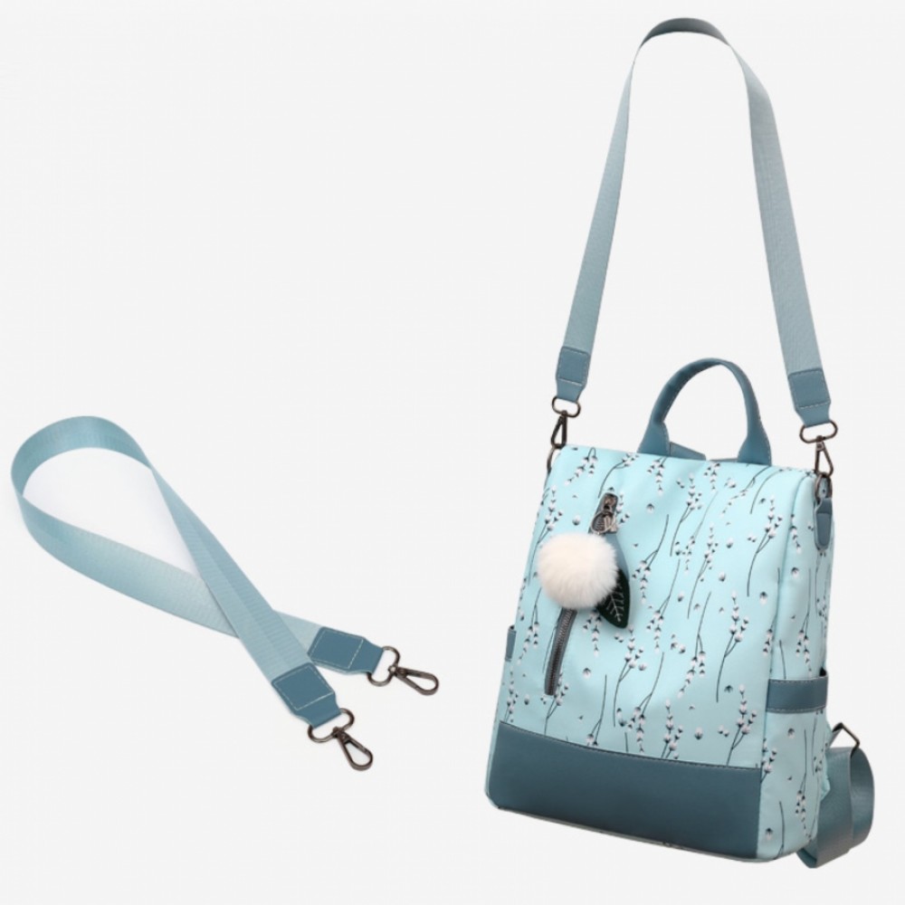 Rucsac dama, de tip geanta B970, Mov