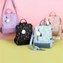 Rucsac dama, de tip geanta B970, Mov