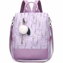 Rucsac dama, de tip geanta B970, Mov