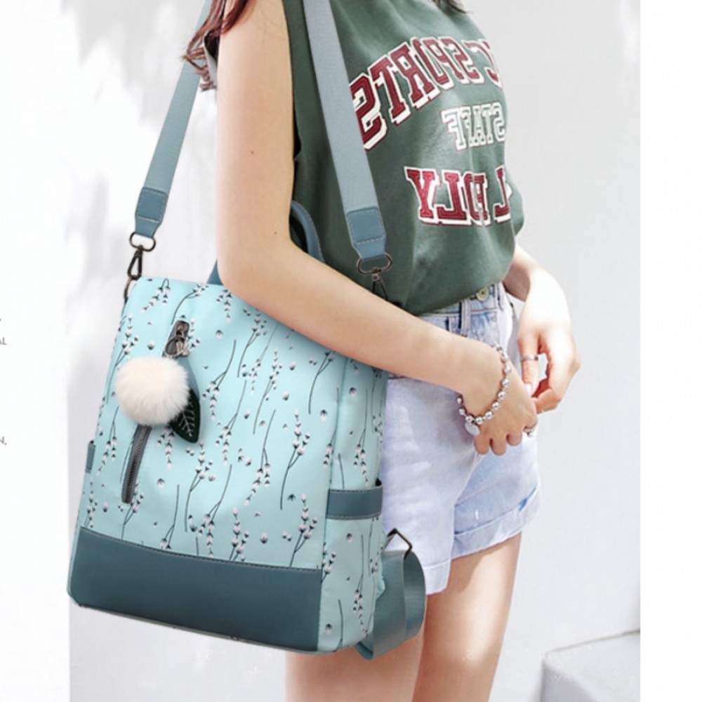 Rucsac dama, de tip geanta B970, Mov