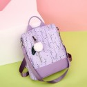 Rucsac dama, de tip geanta B970, Mov