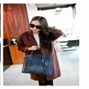 Дамска чанта Естествена кожа Brown 1002