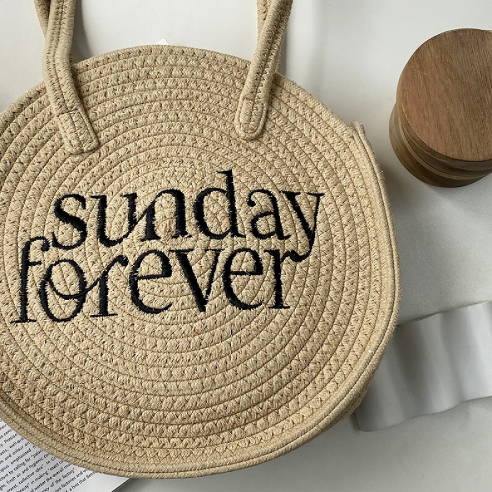 Плетена чанта Sunday