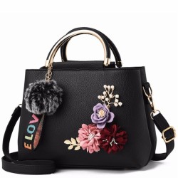 Малка дамска чанта Crop Black b1059_1