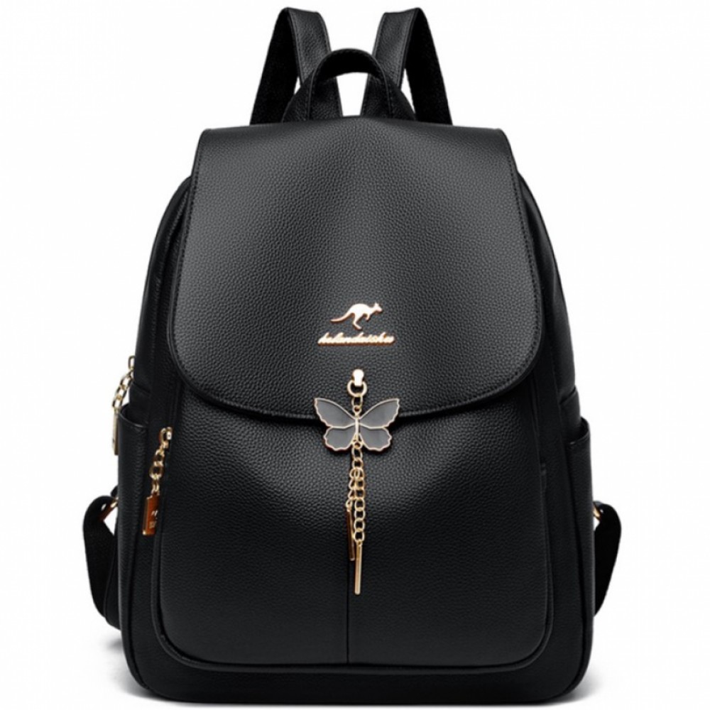 Rucsac dama Butterfly, Negru