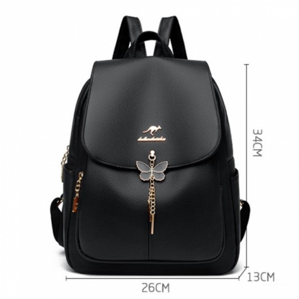 Rucsac dama Bordo Butterfly