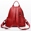 Rucsac dama B1114, Piele ecologica, Negru