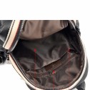 Rucsac dama B1114, Piele ecologica, Negru