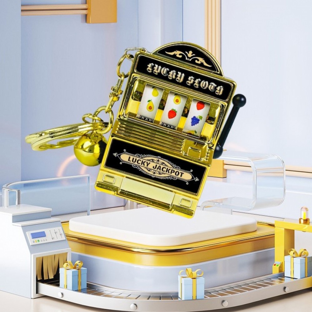 Висящ аксесоар за чантa или раницa Casino Gold