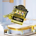 Висящ аксесоар за чантa или раницa Casino Gold