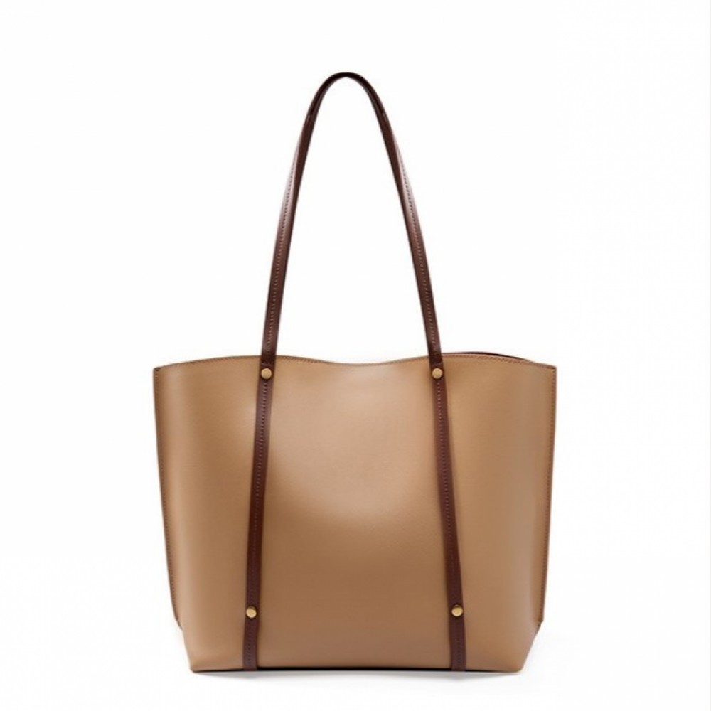 Дамска чанта Естествена кожа Brown 1155