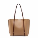 Дамска чанта Естествена кожа Brown 1155