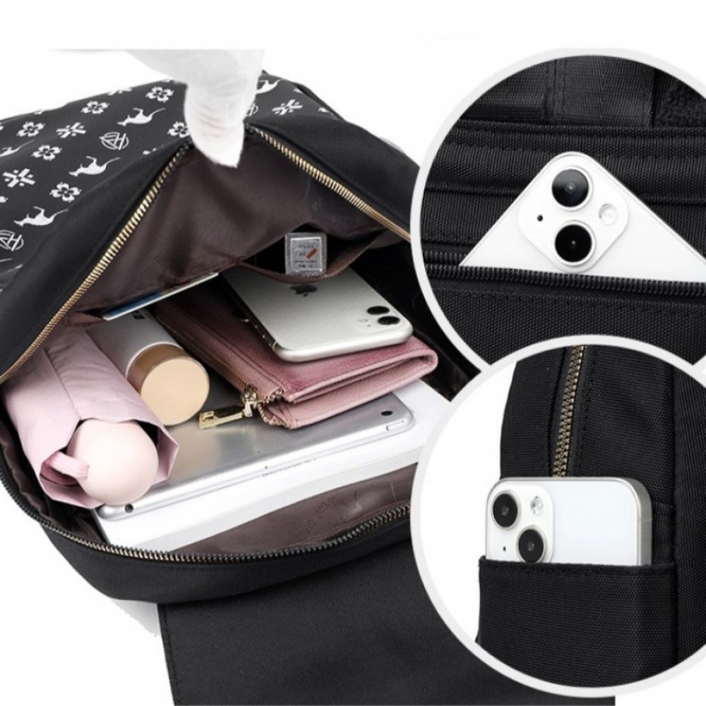 Rucsac damaB1177, Negru