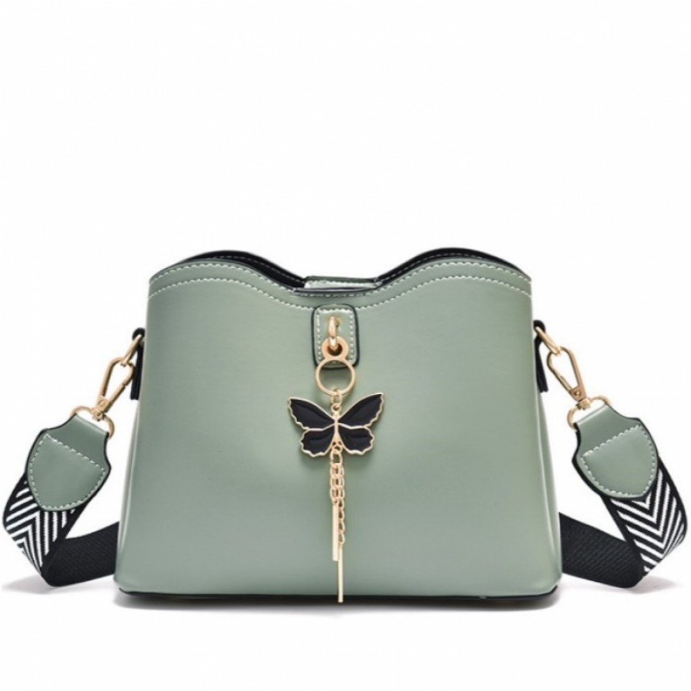 Дамска чантичка Butterfly Green