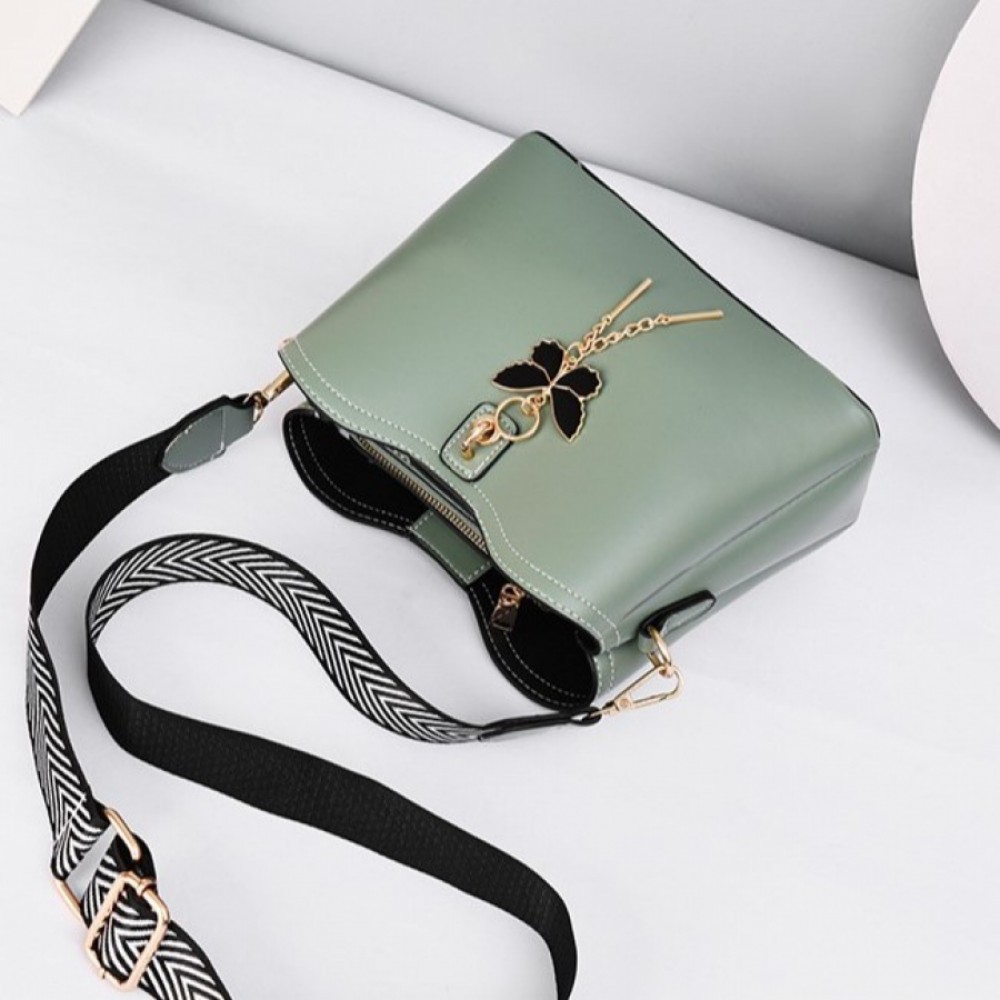Дамска чантичка Butterfly Green
